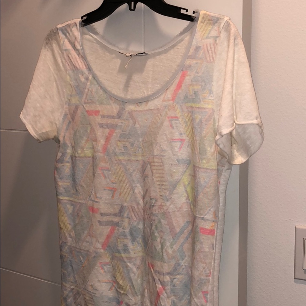 Sandro Light and Neon tee